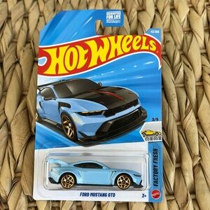 Hot Wheels Ford Mustang GTD Blue Pony Car Factory Fresh Hotwheels 2026 New